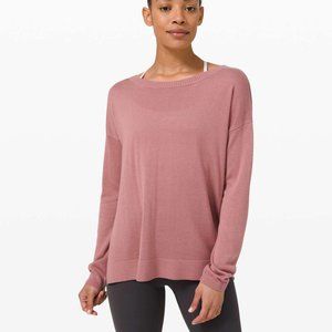 Lululemon Well Being Sweater in Quicksand 8